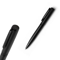 قلم معدني فاخر أسود مطفي