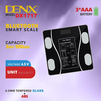 DENX - ميزان اكتروني بلوتوث م/DX1717 ماركة دينكس
