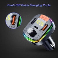 DENX - شاحن سيارة ب3منافذ PD USB لون اسود م/DX1806...