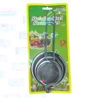 طقم مصافي ستانلس ستيل 3 قطع م/DH30