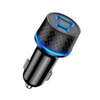 شاحن سيارة بمنفذين USB - PD موديل MX4