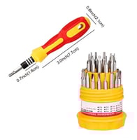 مجموعة مفكات 30 قطعة منفصلة