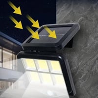 مصباح طاقة شمسية بحساس حركة م/BK-128-6COB