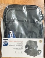 BASTEC- شنطة كتف مريحة بتصميم بسيط وسعة كبيرة متعد...