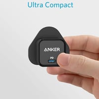 ANKER - شاحن جداري PD قوة 20 واط - اسود م/A2149 ما...