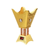 مبخرة كهربائية رباعية الشكل لون زيتي WF-002-2