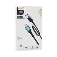 BASTEC - كيبل شحن تايب سي 1.5متر قماش م/BC015 مارك...