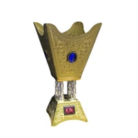 مبخرة كهربائية رباعية الشكل لون زيتي WF-002-2