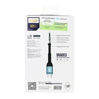 BASTEC - كيبل شحن تايب سي 1.5متر قماش م/BC015 مارك...