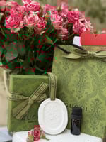 تعليقة سيارة حجر معطر من قوتشي