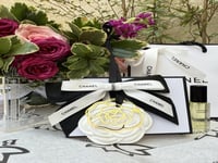 تعليقة شانيل حجر مع الملحقات