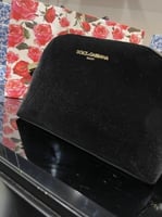 شنطة دلتشي قبانا اسود + كيس مورد