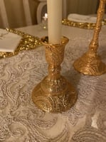 شمعدان بشمعه واحده الحجم الصغير