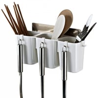 منظم أدوات المائدة يثبت باللصق