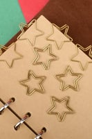 4 فواصل كتاب على شكل نجم