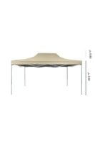 مظلة قيلات للسيارة ذكية قماش صيني خفيف مع رواق