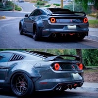 طقم اسطبات خلفي للموستنق دائري احمر 15-21