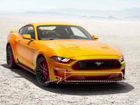 شبك صدام امامي سفلي موستنق 2018