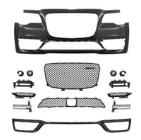 صدام امامي كلازلر SRT مع شبك رادار
