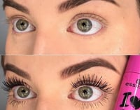 مسكرة ايسنس الورديه كريزي ڤوليوم