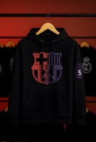 هودي برشلونة تصميم ميسي و لامين يامال أسود