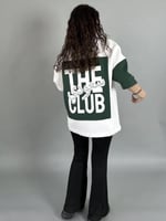 اوفر سايز تيشرت The club سعودي