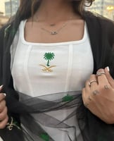 توب نسائي اليوم الوطني سيفين ونخلة