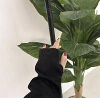 سويتر الاهلي - أسود - بفتحة أصبع