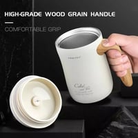 470ML Vacuum Coffee Cup With Handle Insulated Mug...