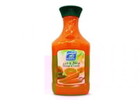 عصير المراعي طبيعي برتقال و جزر بدون سكر 1.5 لتر