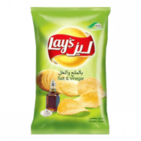 بطاطس ليز ملح وخل 11 جرام