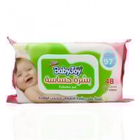 بيبي جوي مناديل مبلل غير معطرة للبشرة الحساسة 48 م...