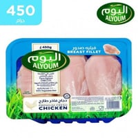 فيليه صدور دجاج اليوم 450 جرام