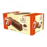 سفن دايز سويس رول بالكاكاو 12 حبة