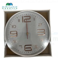 ساعة حائط ابيض