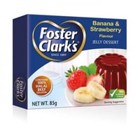 جلي فوستر كلاركس موز وفراولة 85 جرام