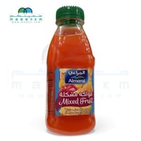عصير المراعي طبيعي الفواكه المشكل بدون سكر 200 مل