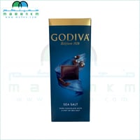 جوديفا شوكولاتة داكنة مع ملح البحر 90 جرام