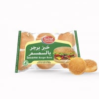 فوشية خبز برجر بالسمسم 6 قطع