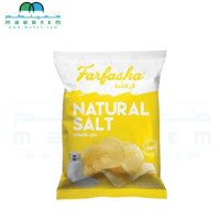 فرفشة بطاطس شيبس ملح طبيعي 75 جرام