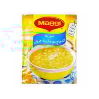 شوربة ماجي أحرف مكرونة بالدجاج 66 جم