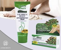 بلسم منعم عرق السوس للكعب مصنوع من بلسم الكعب المت...