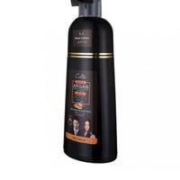 شامبو صبغة بزيت الارغان لتغطية الشيب من الجذور مغذ...