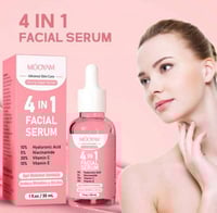 سيروم 4* 1 لتنقية البشرة من الشوائب واثرها يعمل عل...