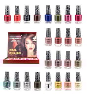 بوكس مناكير تايقر متعددة الالوان عدد 24 حبه - TGR