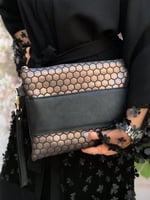 شنط باوتش أنيقة ومميزة بتصميم أنيق - نحاسي سداسي (...