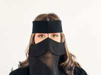 برقع بالشعار السعودي