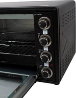 فرن تكنو بيست كهربائي 60 لتر مع باب زجاجي مزدوج