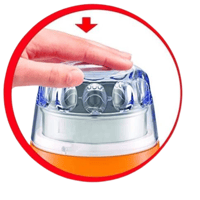 مطحنة قهوة مولينكس برتقالي 180 واط