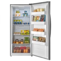 ثلّاجة وايت وستنجهاوس باب واحد بحجم 21 قدم مكعّب و...